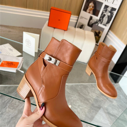 High Quality Luxury Hermes Kelly Buckle Rider Boots product detail