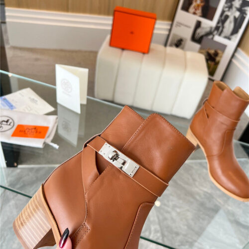 High Quality Luxury Hermes Kelly Buckle Rider Boots product detail