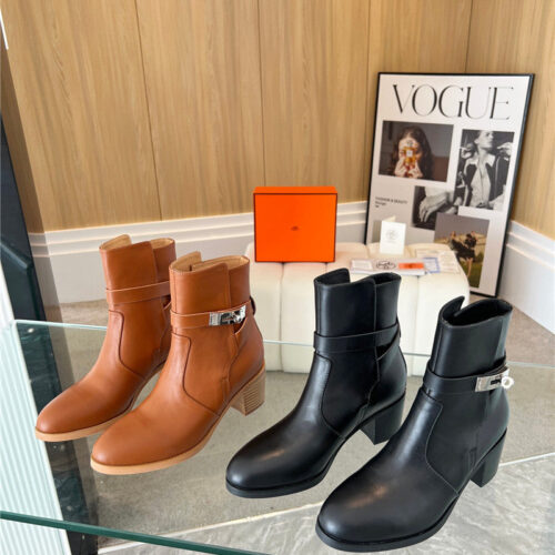 High Quality Luxury Hermes Kelly Buckle Rider Boots – Style 66435 product detail
