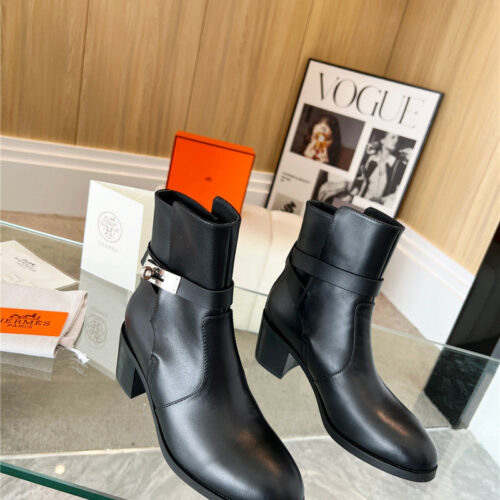 High Quality Luxury Hermes Kelly Buckle Rider Boots – Style 66435