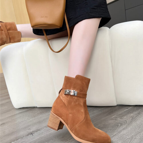 High Quality Luxury Hermes Kelly Buckle Rider Boots – Style 31971 product detail
