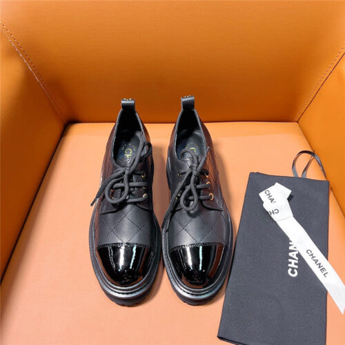 High Quality Luxury Chanel Classic Double C Letter Logo Loafers – Style 05318 product detail