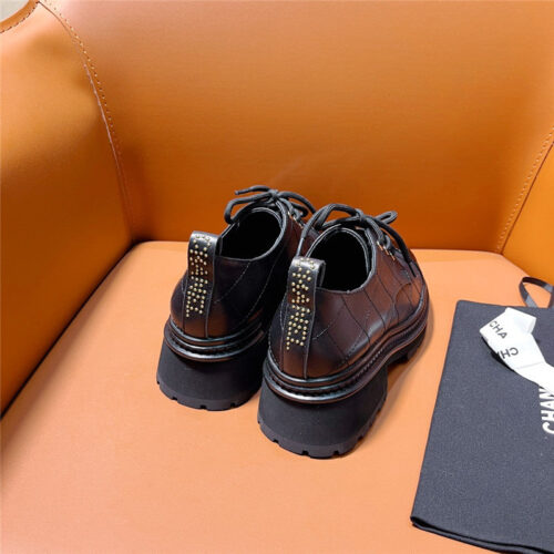 High Quality Luxury Chanel Classic Double C Letter Logo Loafers – Style 05318 product detail