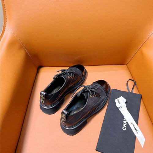 High Quality Luxury Chanel Classic Double C Letter Logo Loafers – Style 05318 product detail