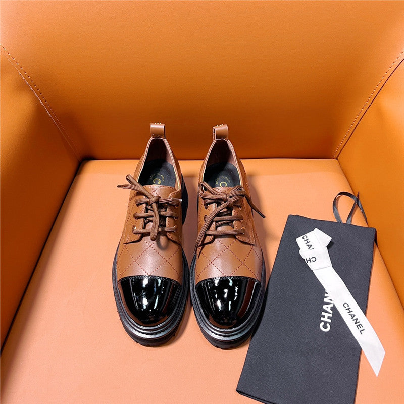 High Quality Luxury Chanel Classic Double C Letter Logo Loafers – Style 03622 product detail