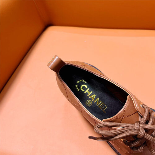 High Quality Luxury Chanel Classic Double C Letter Logo Loafers – Style 03622 product detail