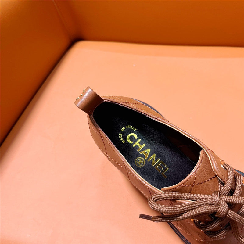 High Quality Luxury Chanel Classic Double C Letter Logo Loafers – Style 03622 product detail
