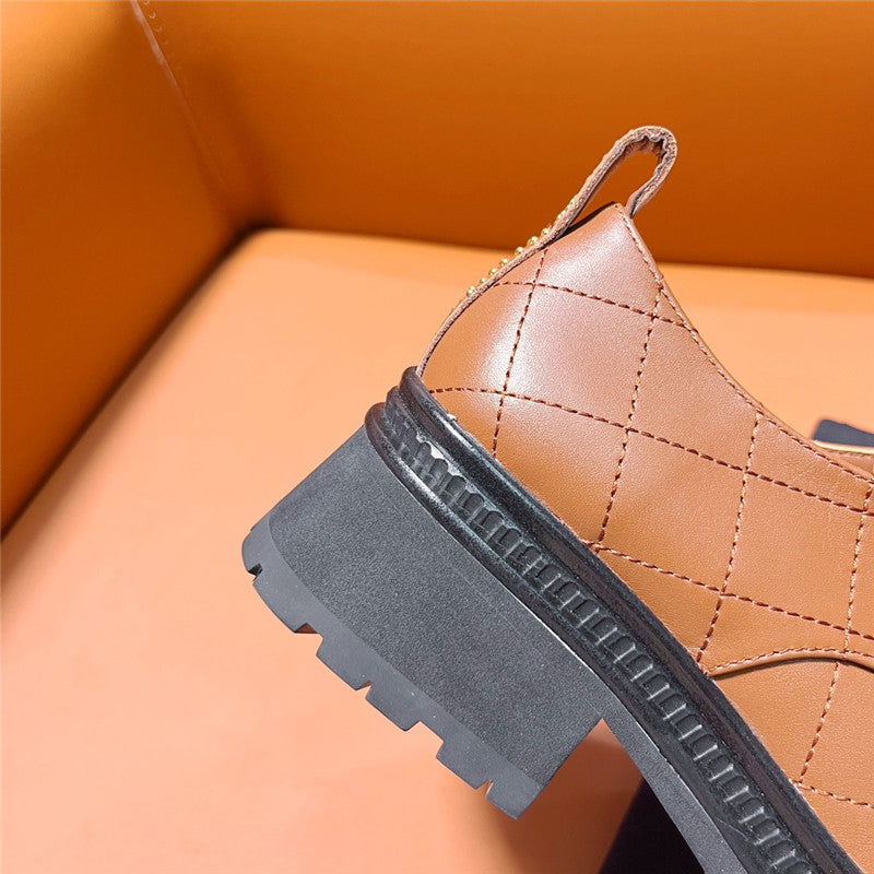 High Quality Luxury Chanel Classic Double C Letter Logo Loafers – Style 03622 product detail