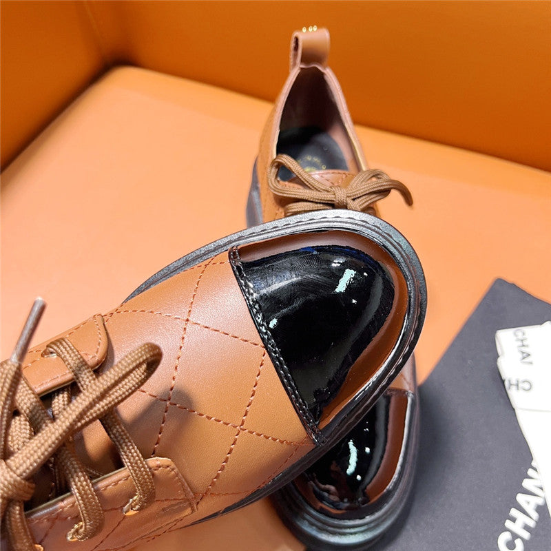 High Quality Luxury Chanel Classic Double C Letter Logo Loafers – Style 03622 product detail