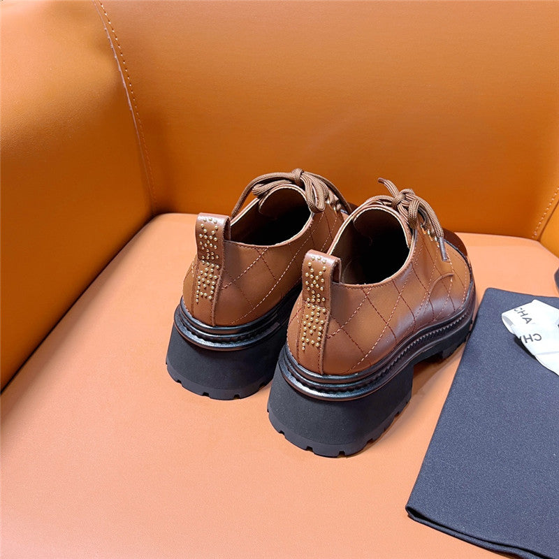High Quality Luxury Chanel Classic Double C Letter Logo Loafers – Style 03622 product detail