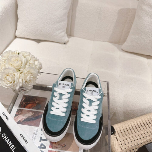 High Quality Luxury Chanel Platform Panda Shoes