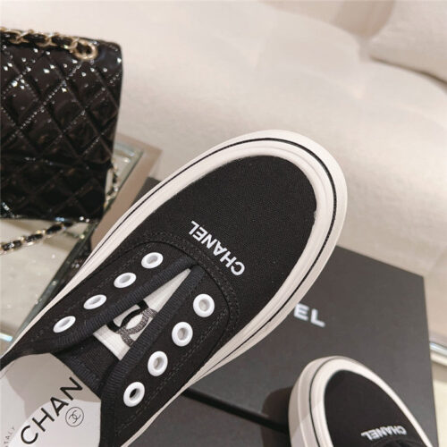High Quality Luxury Chanel Early Autumn New Canvas Shoes product detail