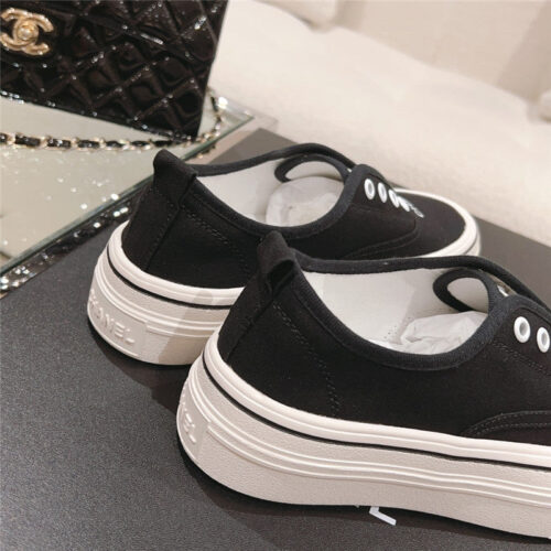 High Quality Luxury Chanel Early Autumn New Canvas Shoes product detail