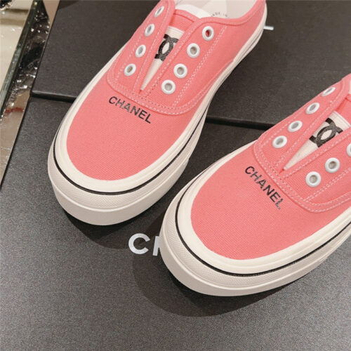 High Quality Luxury Chanel Early Autumn New Canvas Shoes – Style 67750 product detail