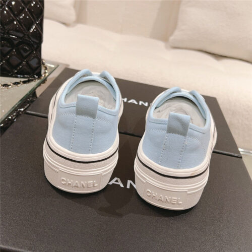 High Quality Luxury Chanel Early Autumn New Canvas Shoes – Style 33286 product detail