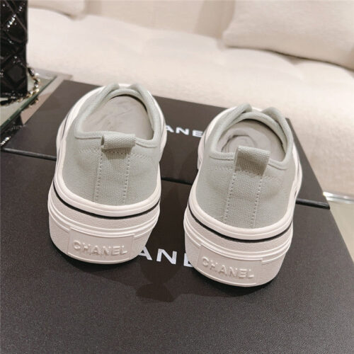 High Quality Luxury Chanel Early Autumn New Canvas Shoes – Style 62662 product detail