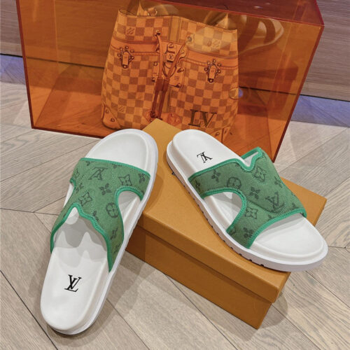 High Quality Luxury Louis Vuitton Summer All-Match Beach Slippers – Style 54563 product detail