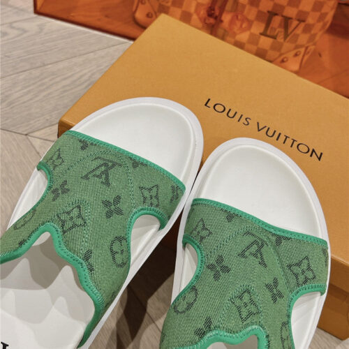 High Quality Luxury Louis Vuitton Summer All-Match Beach Slippers – Style 54563 product detail