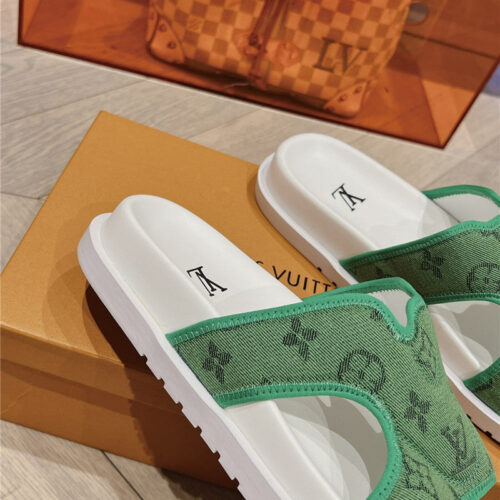 High Quality Luxury Louis Vuitton Summer All-Match Beach Slippers – Style 54563 product detail