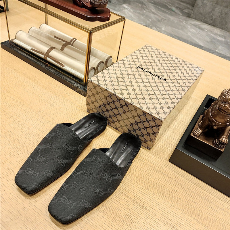 High Quality Luxury Balenciaga Padded Flat Toe Slides – Style 91331