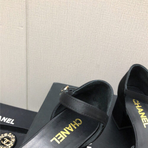High Quality Luxury Chanel New Small Fragrant Pearl Buckle Mary Jane Shoes – Style 13798 product detail