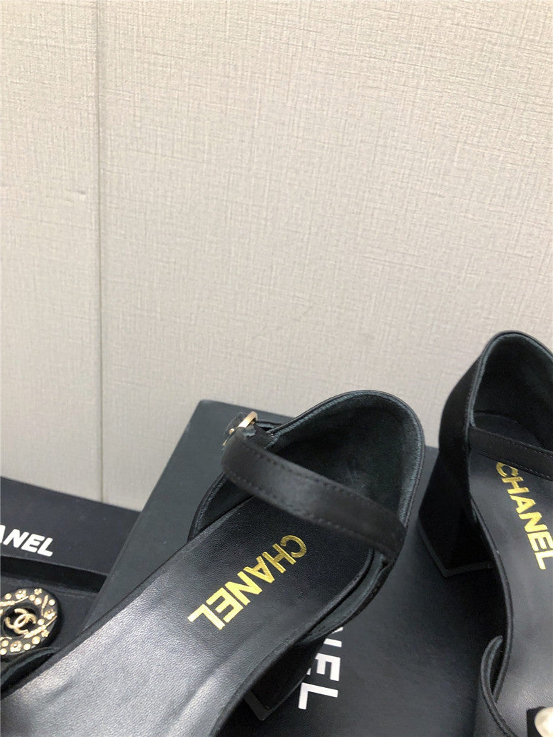 High Quality Luxury Chanel New Small Fragrant Pearl Buckle Mary Jane Shoes – Style 13798 product detail