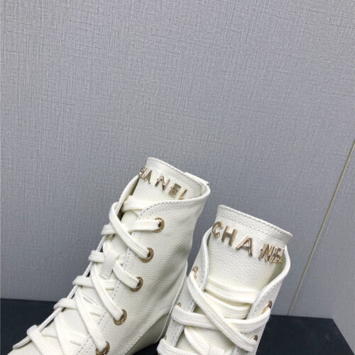 High Quality Luxury Chanel C Buckle Platform Martin Ankle Boots – Style 24422 product detail