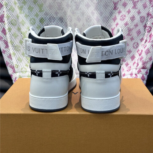 High Quality Luxury Louis Vuitton Mens High Top Casual Sneakers – Style 99715 product detail