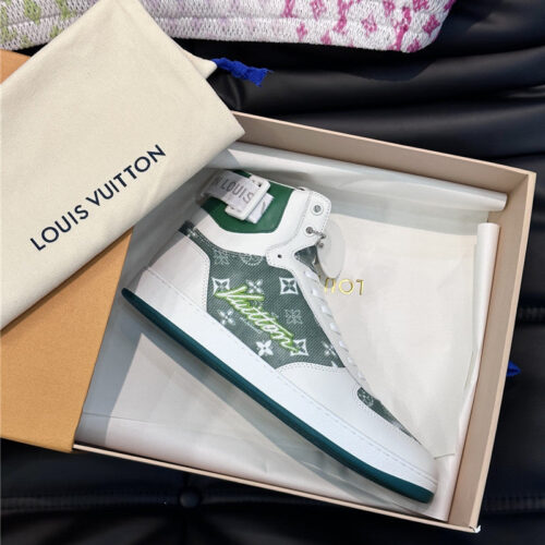 High Quality Luxury Louis Vuitton Mens High Top Casual Sneakers product detail