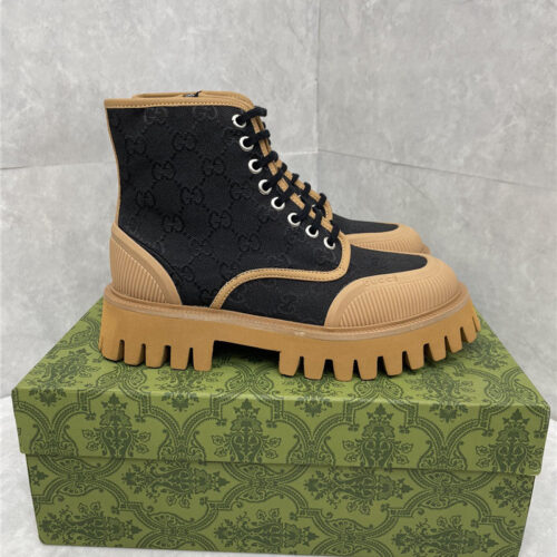 High Quality Luxury Gucci Side Zipper Martin Boots product detail