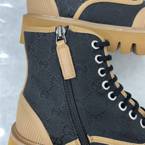 High Quality Luxury Gucci Side Zipper Martin Boots product detail