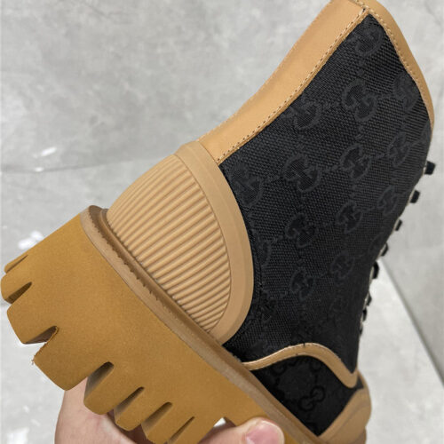 High Quality Luxury Gucci Side Zipper Martin Boots product detail