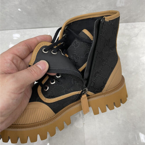 High Quality Luxury Gucci Side Zipper Martin Boots product detail