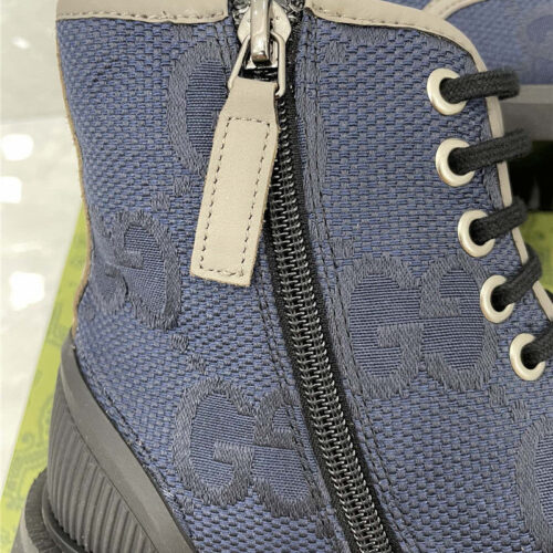 High Quality Luxury Gucci Side Zipper Martin Boots – Style 22515 product detail
