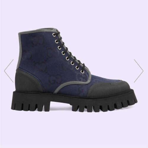 High Quality Luxury Gucci Side Zipper Martin Boots – Style 22515 product detail