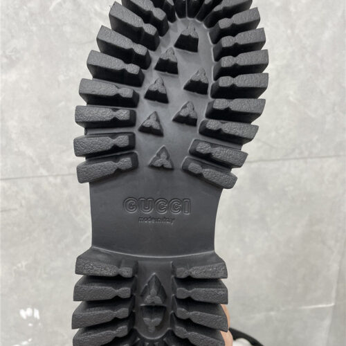 High Quality Luxury Gucci Side Zipper Martin Boots – Style 88051 product detail