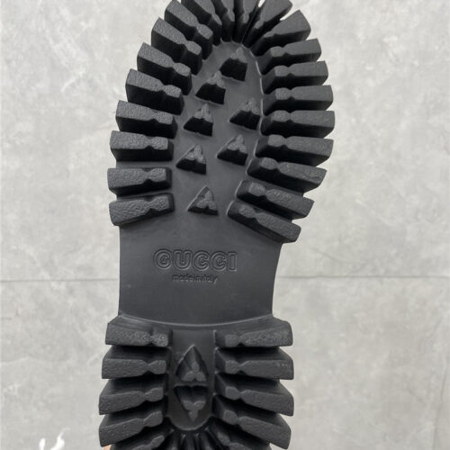 High Quality Luxury Gucci Side Zipper Martin Boots – Style 53587 product detail
