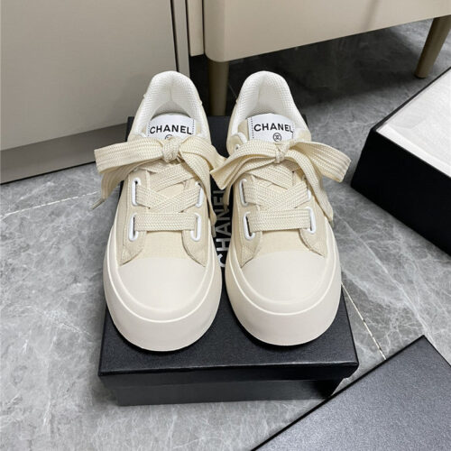 High Quality Luxury Chanel Casual Canvas Shoes product detail