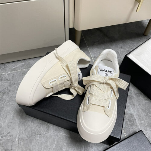 High Quality Luxury Chanel Casual Canvas Shoes product detail