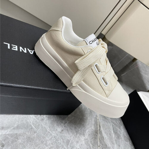 High Quality Luxury Chanel Casual Canvas Shoes product detail