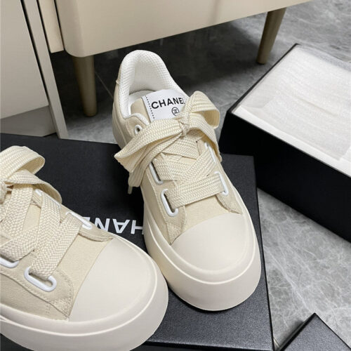 High Quality Luxury Chanel Casual Canvas Shoes product detail