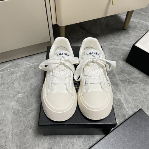 High Quality Luxury Chanel Casual Canvas Shoes – Style 27750 alternate view