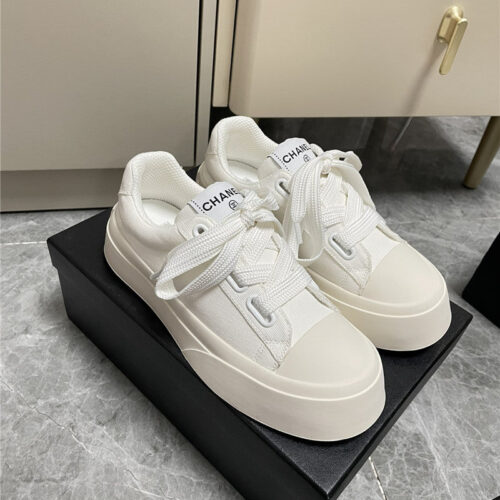 High Quality Luxury Chanel Casual Canvas Shoes – Style 27750