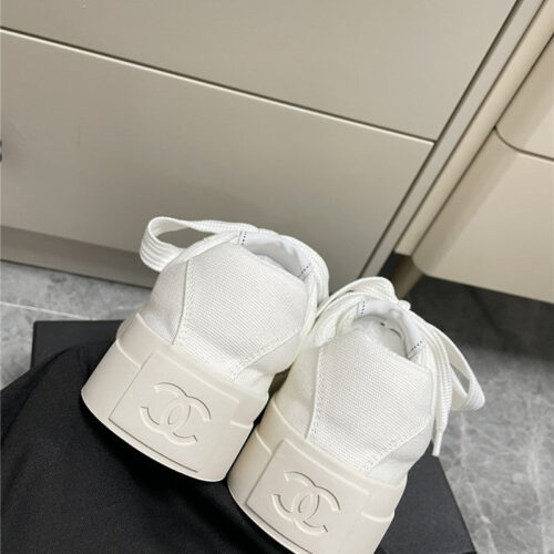 High Quality Luxury Chanel Casual Canvas Shoes – Style 27750 product detail