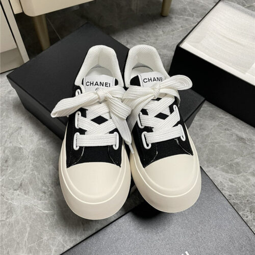 High Quality Luxury Chanel Casual Canvas Shoes – Style 93286 alternate view