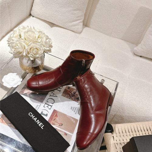 High Quality Luxury Chanel New Chelsea Ankle Boots – Style 69318 product detail