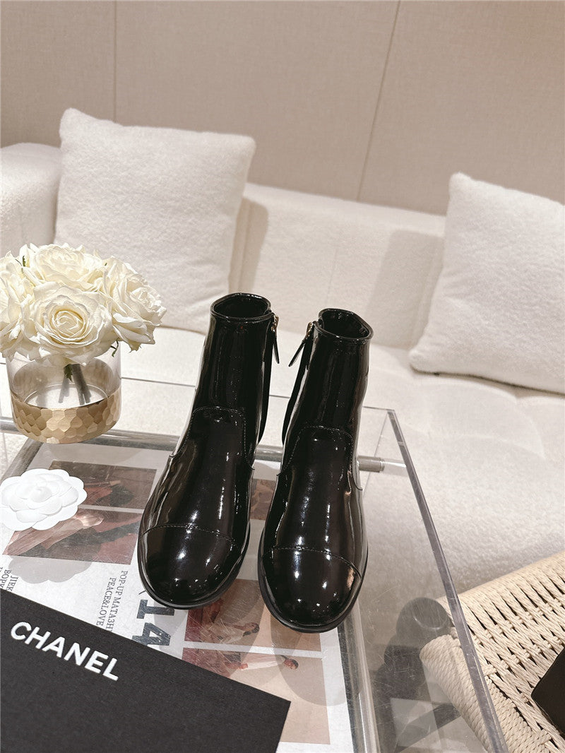 High Quality Luxury Chanel New Chelsea Ankle Boots – Style 34854 product detail