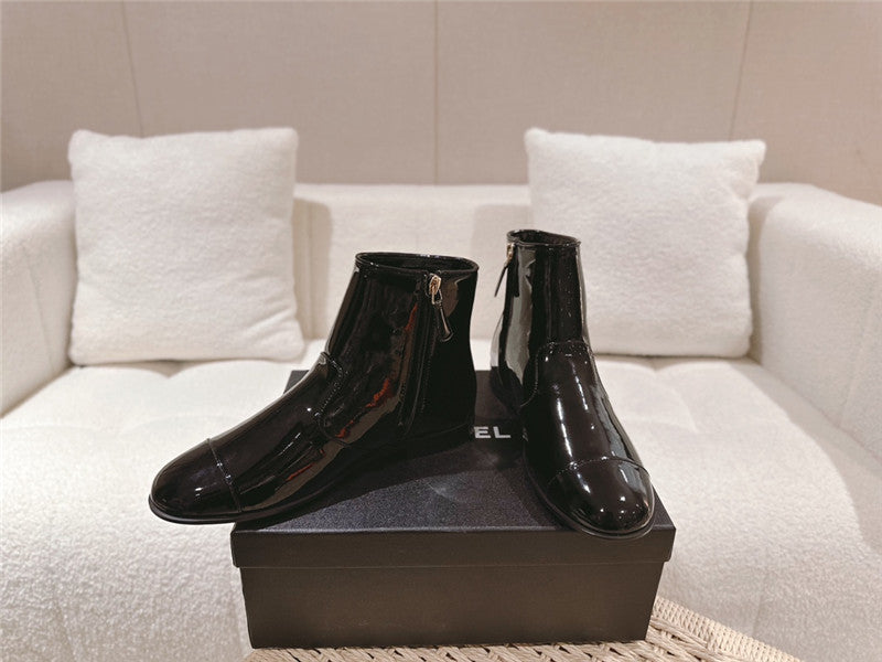 High Quality Luxury Chanel New Chelsea Ankle Boots – Style 34854