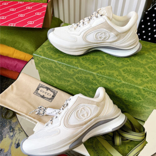 High Quality Luxury Gucci Couple Casual Sneakers – Style 79795 product detail