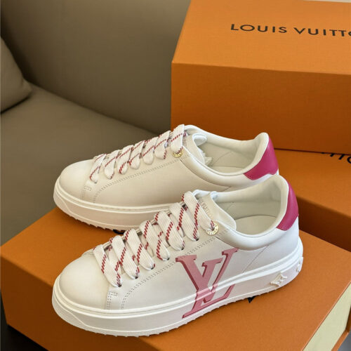 High Quality Luxury Louis Vuitton Classic Platform Sneakers – Style 24195 alternate view